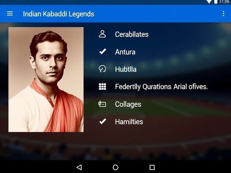 Indian Kabaddi Legends Download Statistics